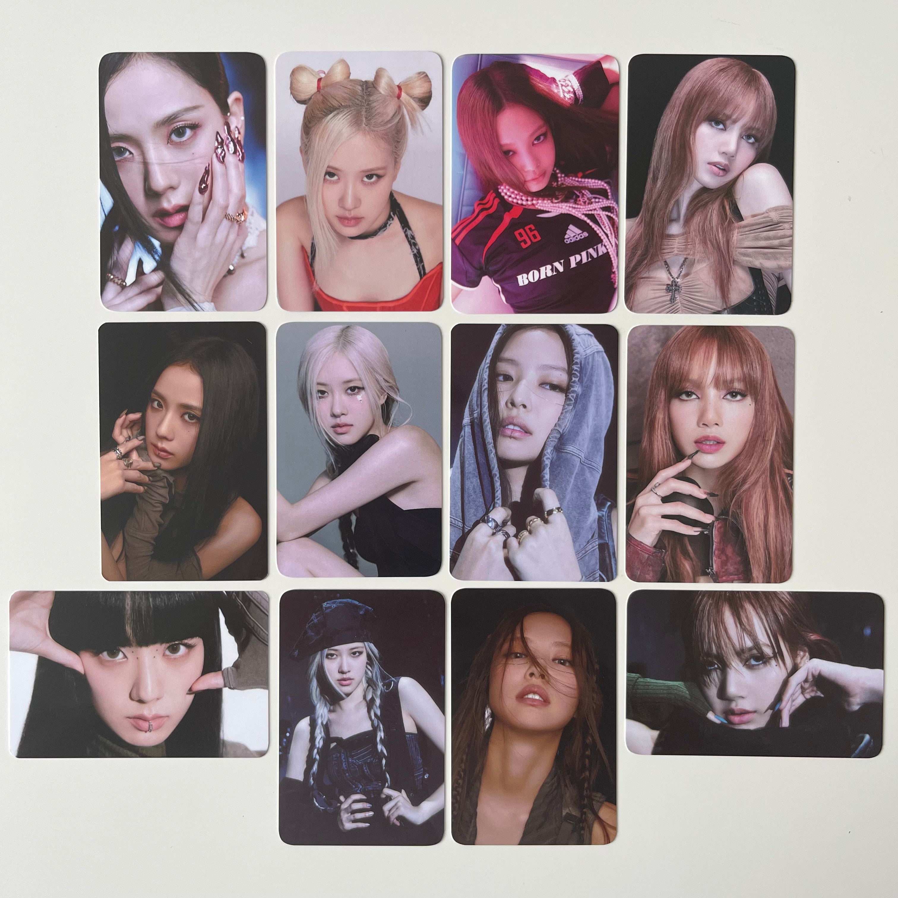 Blackpink welcoming collection and bornpink photocards