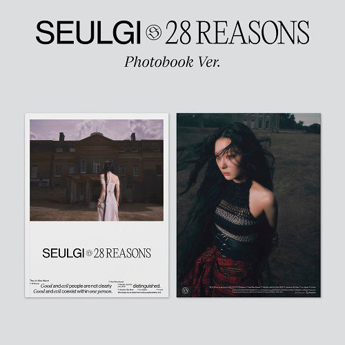 SEULGI - 28 REASONS, Photobook Ver.
