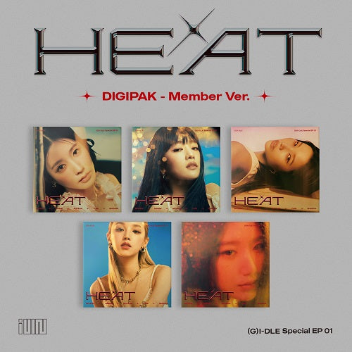 (G)I-DLE - HEAT, Digipack Ver.