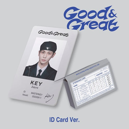 KEY - GOOD&GREAT, ID Card Ver.