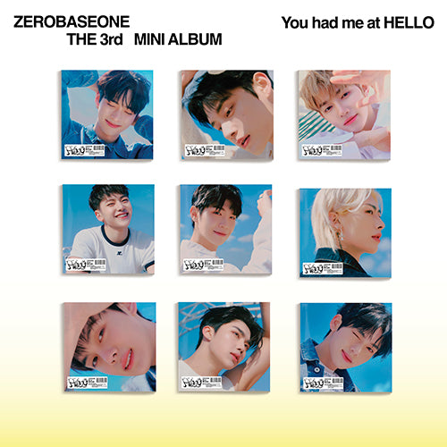 ZEROBASEONE - YOU HAD ME AT HELLO, Digipack Ver.