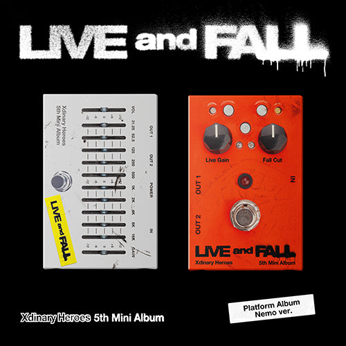 (PRE ORDER) XDINARY HEROES - LIVE AND FALL (Platform Ver.)