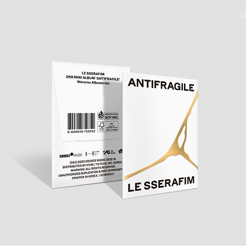 LE SSERAFIM - ANTIFRAGILE, Weverse Ver.