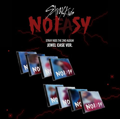 STRAY KIDS - NO EASY, Jewel Case