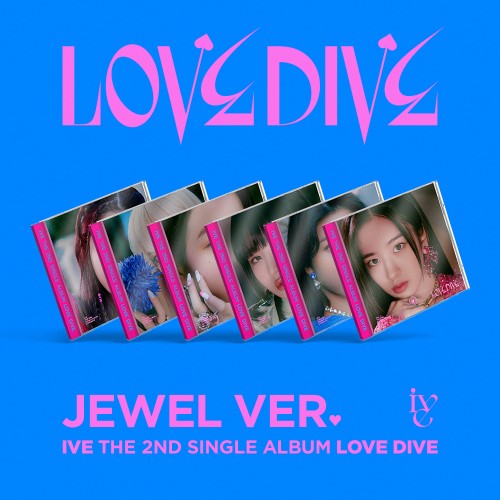 IVE - LOVEDIVE, Jewel case